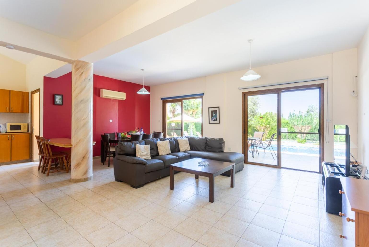 Villa Halima Stefanos Polis エクステリア 写真