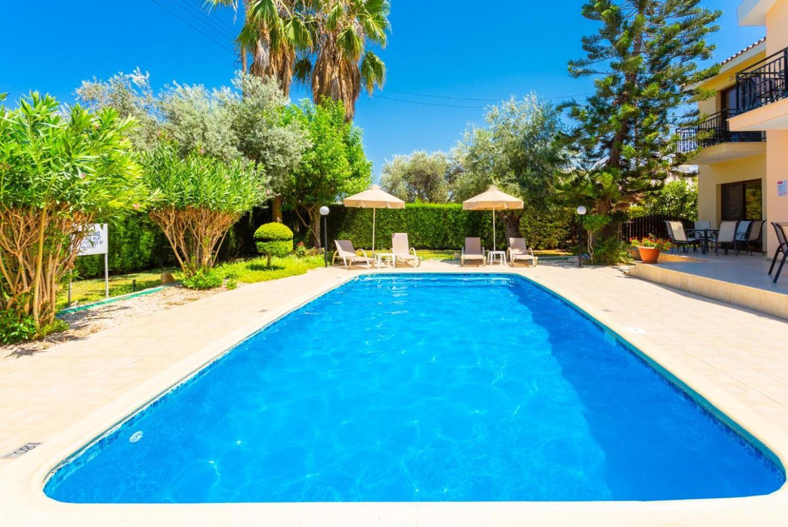 Villa Halima Stefanos Polis エクステリア 写真