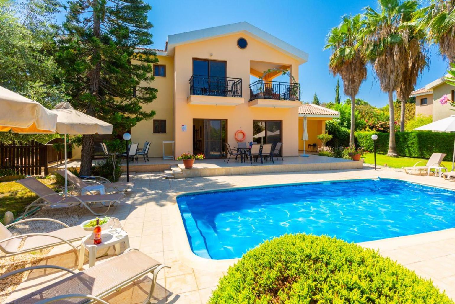 Villa Halima Stefanos Polis エクステリア 写真